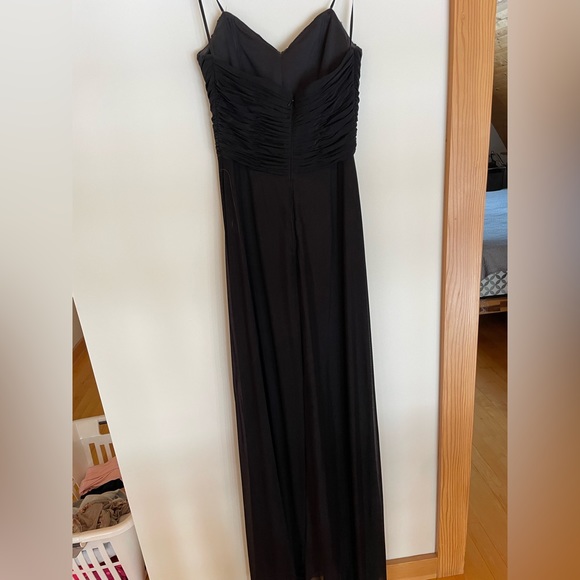 Floor length black gown - Picture 2 of 2